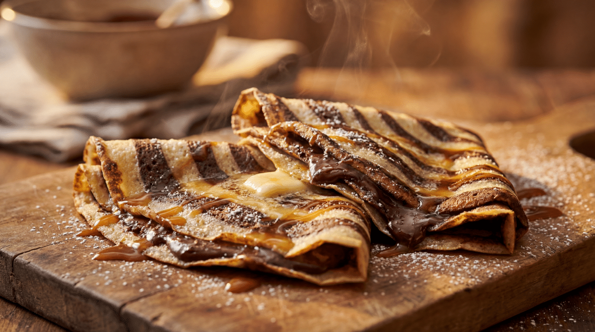 Crêpes zébrées façon grand-mère : un dessert tout simple, moelleux et réconfortant qui régale dès la première bouchée